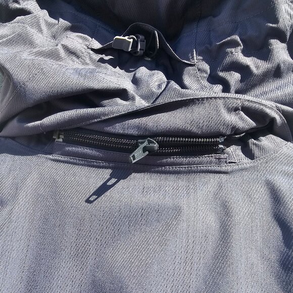 The North Face Get Down HyVent 550 Insulated Hooded Jacket Coat Large Purple - Picture 7 of 16